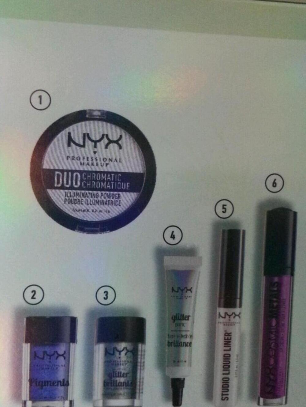 Beauty Box Chromatics Makeup by NYX festival kit New in Box - Picture 5 of 12